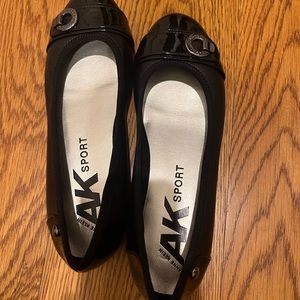 Anne Klein Sport Black Flats